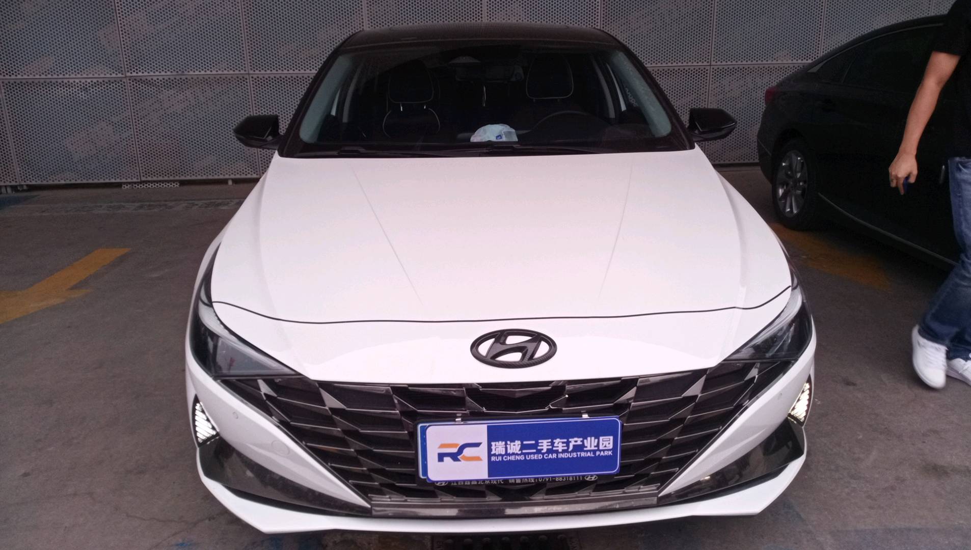 现代 伊兰特 2022款 1.5L CVT GLX精英版 二手车市场选瑞诚